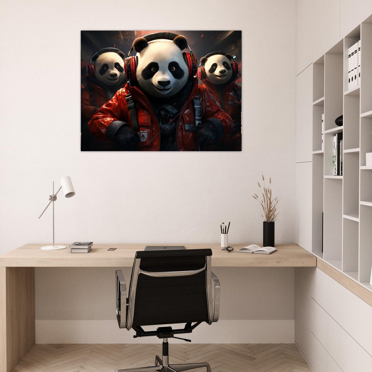 Cool and the Pandas ein Bild aus der collections Tierbilder als Alu-Dibond Bild